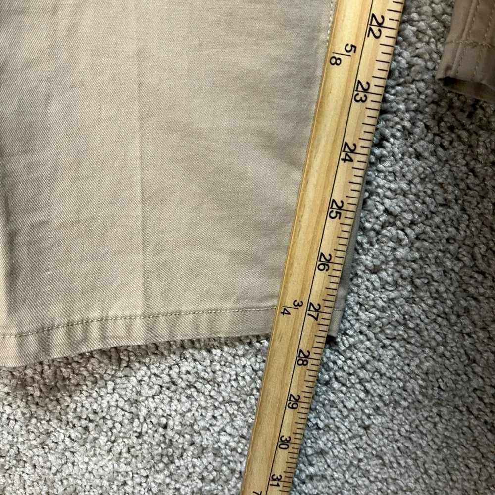 Bonobos Chino Pants Mens 33x28 Khaki Tan Flat Front Twill Tailored Fit Classic